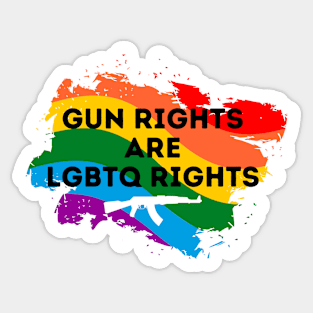 Gun Rights Are LGBTQ Rights Sticker